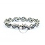 Bracelet .33ctw Round Diamonds 6.60ctw Sapphires 14kw 10mm 6.5" 26.2g 225030058