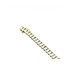 Bracelet Channel Set 9.12ctw Princess Diamond 14ky 7.25" 18.0g 225030065