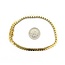 Bracelet Channel Set 9.12ctw Princess Diamond 14ky 7.25" 18.0g 225030065