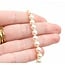 Bracelet Individually Knotted 5.5mm Pearls 14ky 7" 8.18g 225030126
