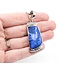 Pendant W/Chain .30ctw Round Diamonds 30x16mm Austrailian Boulder Opal 18kw/14kw Chain 55x18mm 20" 22.6g 225030059