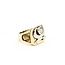 Ring Shriner .77ct Round Old Euro Diamond 14ky Sz9.5 10.92g 225030098
