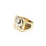 Ring Shriner .77ct Round Old Euro Diamond 14ky Sz9.5 10.92g 225030098