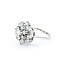 Ring Cluster 2.00ctw Round Diamonds 14kw 17x15.5 sz7.5 4.2g 225030140