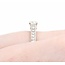 Ring GIA: 6183925358 0.57Ct Round Diamonds .48ctw 14kw 5.3mm sz7 4.4g 225030135