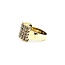 Ring Diamond Cluster 1.25ctw Round Diamonds 10ky Sz7 6g 225030099