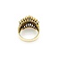 Ring Diamond Cluster 1.25ctw Round Diamonds 10ky Sz7 6g 225030099