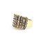 Ring Diamond Cluster 1.25ctw Round Diamonds 10ky Sz7 6g 225030099