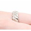 Ring Tiffany Grooved SS Sz7.5 7.78g 225030087