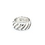 Ring Tiffany Grooved SS Sz7.5 7.78g 225030087