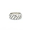 Ring Tiffany Grooved SS Sz7.5 7.78g 225030087
