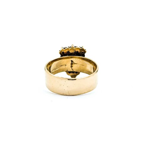 Ring Shield Psi Omega Fraternity 14ky 6.7mm Sz8 9.23g 225030139