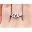 Ring Engagement GIA: 15627488 1.53ct Princess Diamond .66ctw Trillion Diamond Platinum Sz7 7.7g 225030044