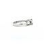 Ring Engagement GIA: 15627488 1.53ct Princess Diamond .66ctw Trillion Diamond Platinum Sz7 7.7g 225030044