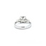 Ring Engagement GIA: 15627488 1.53ct Princess Diamond .66ctw Trillion Diamond Platinum Sz7 7.7g 225030044