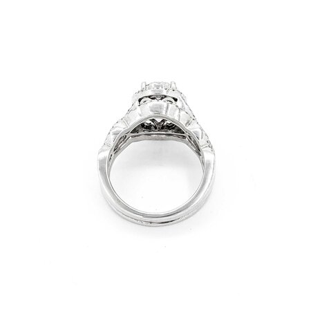 Ring Anniversary Set 1.00ctw Round Diamonds 14kw Sz7.5 10.34g 225030043