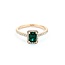 Ring .30ctw Round Diamond .90ct Emerald 14kr Sz10 4.12g 225030113