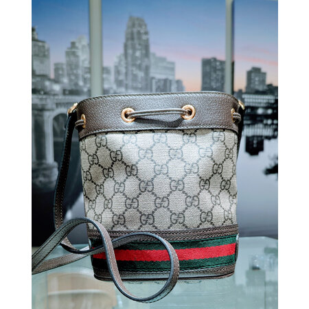 Handbag Gucci Ophidia Mini Bucket GG 125045017