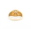 Ring 7-Stone Cluster .33ctw Round Diamonds 10ky Sz12 4.17g 225030100