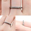 Ring Milgrain 0.21ctw Round Diamonds 14kw 2.7mm sz7 3.2g 225030136