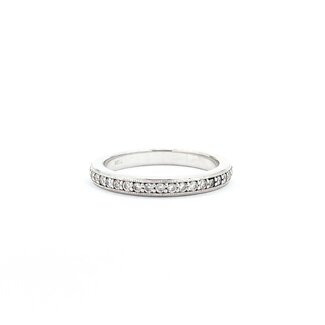 Ring Milgrain 0.21ctw Round Diamonds 14kw 2.7mm sz7 3.2g 225030136