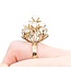 Ring Cocktail 8.10ctw Moonstone 18ky sz7.5 225010159