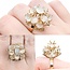 Ring Cocktail 8.10ctw Moonstone 18ky sz7.5 225010159