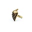 Ring Grape Motif 3.00ctw Black Star Sapphire 14ky 16.5x30mm Sz8.5 6.93g 225040006