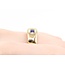 Ring Channel .45ctw Round Diamonds .44ctw Sapphire 14ky Sz9.5 12.41g 125040004
