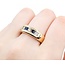 Ring Channel .45ctw Round Diamonds .44ctw Sapphire 14ky Sz9.5 12.41g 125040004