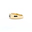 Ring Channel .45ctw Round Diamonds .44ctw Sapphire 14ky Sz9.5 12.41g 125040004