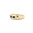 Ring Channel .45ctw Round Diamonds .44ctw Sapphire 14ky Sz9.5 12.41g 125040004