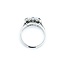 Ring 5-Stone 0.23ctw Baguette Diamonds .65ct Blue Sapphire 900pt 4.7mm sz6 5.07g 125030059