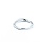 Ring Burnished 0.07ct Round Diamonds 900pt 2.6mm sz5 2.6g 125030060