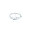Ring Burnished 0.07ct Round Diamonds 900pt 2.6mm sz5 2.6g 125030060
