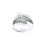 Ring Pave 1.00ctw Round Diamonds 14kw sz8.5 3.52g 125030052