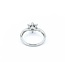 Ring 7-Stone Flower 0.50ctw Round Diamonds 900pt 9x8mm sz6.5 3.71g 125030072