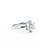 Ring 7-Stone Flower 0.50ctw Round Diamonds 900pt 9x8mm sz6.5 3.71g 125030072