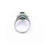Ring Cocktail 0.59ctw Round & Baguette Diamonds 1.84ct Emerald 900pt 16x14.5mm Sz6.5 6.74g 125030066