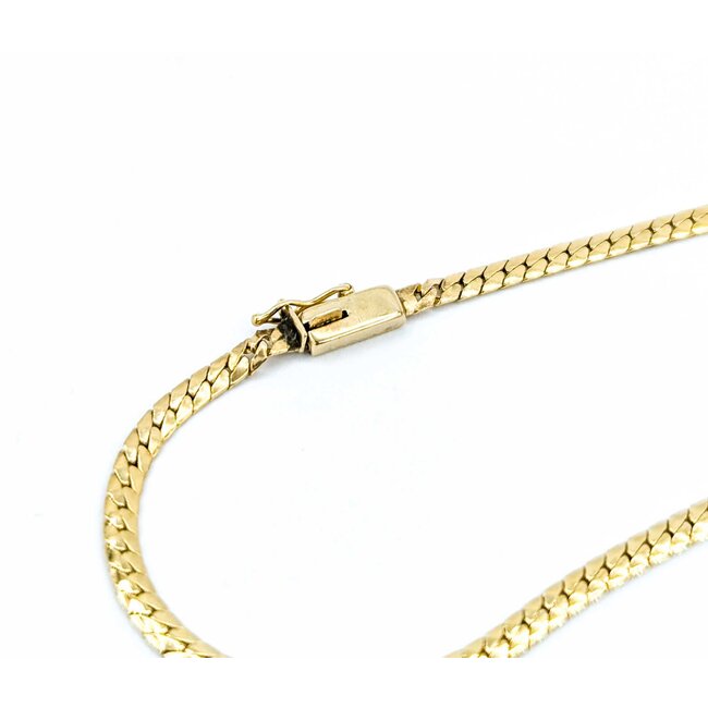 Necklace .85ct Round Diamond 14ky 18" 9.20g 225030062