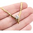 Necklace .85ct Round Diamond 14ky 18" 9.20g 225030062