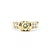 Ring Pave .35ct Round Diamond .40ctw Accent Diamonds 18ky sz6.75 3.33g 125030057