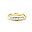 Ring 0.50ctw Round Diamonds 18ky 3.5mm sz5.5 3.23g 125030106