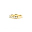 Ring 0.50ctw Round Diamonds 18ky 3.5mm sz5.5 3.23g 125030106