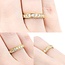 Ring 0.50ctw Round Diamonds 18ky 3.5mm sz5.5 3.23g 125030106