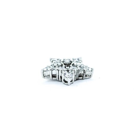 Pendant Star 0.46ctw Round Diamonds 18kw 13.5x13.5mm 1.81g 125030110
