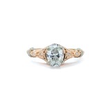  Ring Milgrain 1.21ct Oval Diamond .20ctw Diamonds 14kr 8mm Sz9.75 4.44g 125040009