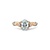 Ring Milgrain 1.21ct Oval Diamond .20ctw Diamonds 14kr 8mm Sz9.75 4.44g 125040009