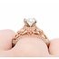 Ring Milgrain 1.21ct Oval Diamond .20ctw Diamonds 14kr 8mm Sz9.75 4.44g 125040009