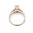Ring Milgrain 1.21ct Oval Diamond .20ctw Diamonds 14kr 8mm Sz9.75 4.44g 125040009